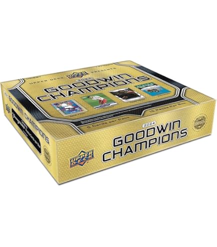 Amazon.com: 2023 Upper Deck Goodwin Champions Hobby Box